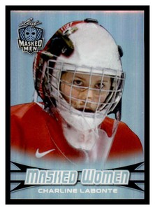  2017-18 Leaf Masked Men #18 Charline Labonte (ref 20327)
