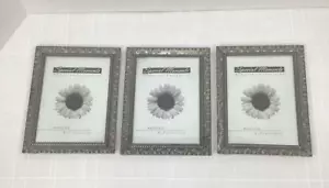 Photo Frame 5" x 7" Tabletop or Wall Mount, Decorative, Set of 3 - Picture 1 of 8