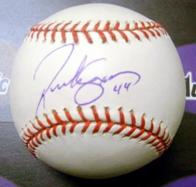 Béisbol autografiado por Richie Sexson (ROMLB Indians Mariners Brewers slugger) certificado de autenticidad Foto 1 de 2