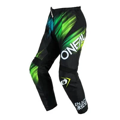 O'Neal Element Voltage V.24 Pant Black/Green - Imagem 1 de 2