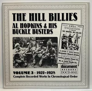The Hill Billies : Complete Recorded Works In Chronological Order: Volume 3 CD - Picture 1 of 2
