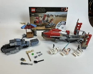 Star Wars FAST KOMPLETT Pasana Speeder Chase 75250 mit Handbuch - Bild 1 von 23