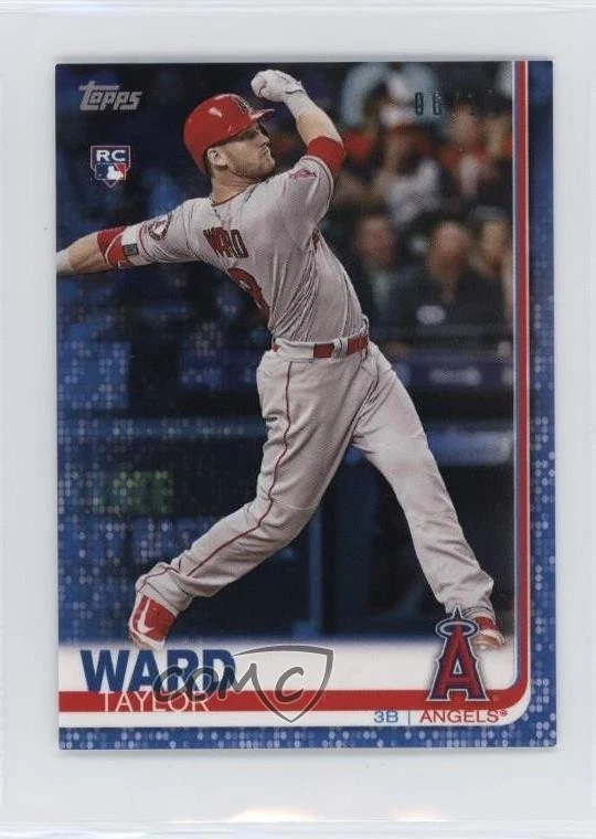 2019 Topps Mini Blue /10 Taylor Ward #588 Rookie RC - Image 1 of 2