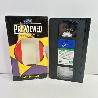 The X Files VHS Blockbuster Pre-Viewed Video Collection 1998 90’s TESTED - Image 1 of 4