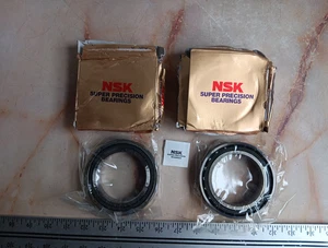 NSK CUSCINETTO MANDRINO SUPER PRECISIONE 7013A5TYNSULP4 - SET DI 2 - NUOVO - Foto 1 di 6