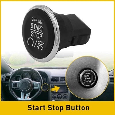 Push to Engine Start Stop Button Switch For 2009 -2014 Dodge Challenger 33370301 - Imagem 1 de 4