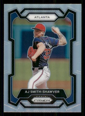 2024 Panini Prizm Prizms Silver #95 AJ Smith-Shawver - Image 1 of 2