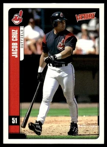 2001 Upper Deck Victory Jacob Cruz Cleveland Indians #89 - Picture 1 of 2