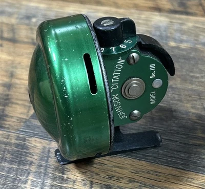 Johnson Citation Model 110 Fishing Reel Needs Handle - Image 1 of 2