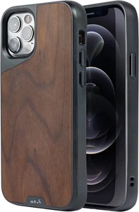 Mous for iPhone 12 Pro Max Case MagSafe Compatible - Limitless 4.0 - Walnut - - Picture 1 of 4