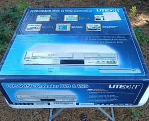 Lite On LVC-9015G DVD Recorder & VHS Recorder Combo Unit DVD-R/RW - Picture 1 of 5