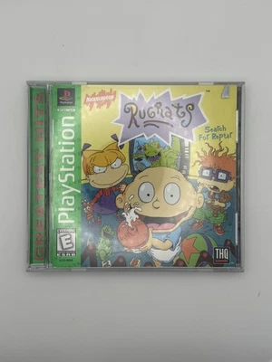 Rugrats: Search for Reptar (PlayStation 1 PS1) Tested - Image 1 of 4