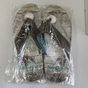 Herren Flip Flops Hard Rock Cafe Palm Flip Flops Sandalen Größe 11 - Bild 1 von 6
