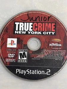 True Crime New York City (PlayStation 2) PS2 DISC ONLY - Picture 1 of 1