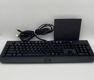 Clavier gaming Razer Blackwidow Ultimate 2014 modèle RZ03-0038 avec testé manuel - Photo 1/7