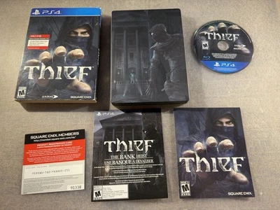 Thief (Sony PlayStation 4 PS4 2014) Target Limited Edition Steelbook CIB Inserts - Image 1 of 3