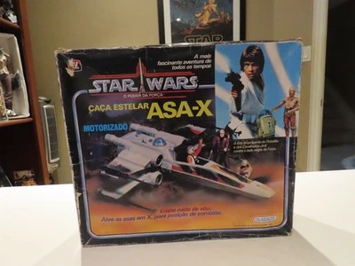 GLASSLITE ASA-X / X-WING - VINTAGE STAR WARS - LUKE SKYWALKER VEHICLE - BRAZIL — 第 1/4 张图片