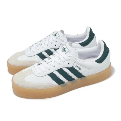 adidas Originals Sambae W White Aurora Ivy Gum Women Casual Shoes JQ0983 - Image 1 of 4