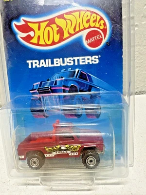 Vintage Hotwheels Bywayman Pickup Truck- 1988 Trailbusters 1518 No Cartão EAGLE - Imagem 1 de 4