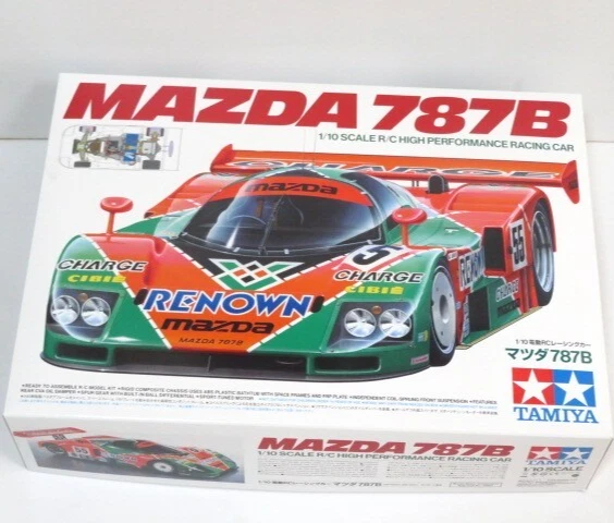 Tamiya Mazda 787B 1/10 RC Racing Car Kit 47518 Japan Special Edition NEW - Image 1 of 4