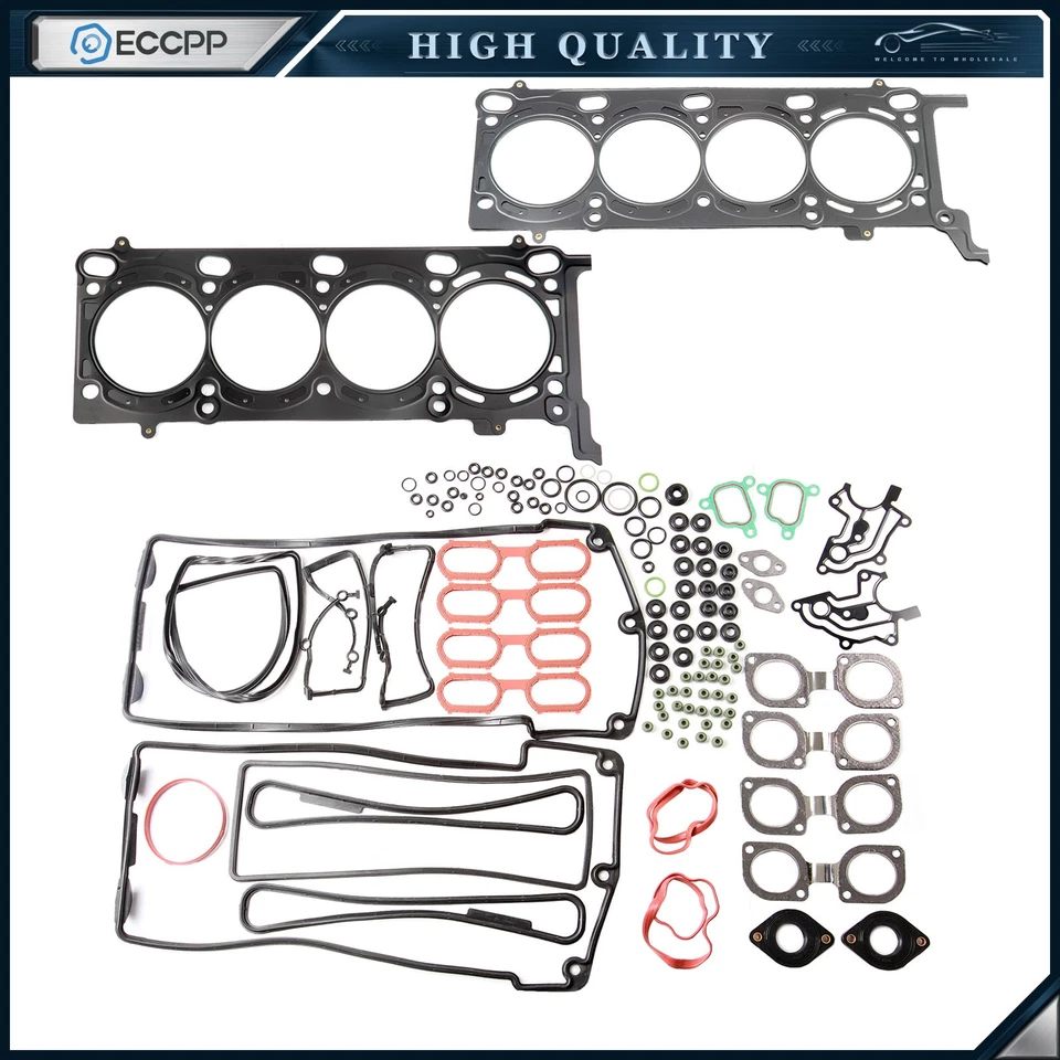 Engine Head Gaskets Set Fits BMW 540i 740iL 840Ci X5 E53 Land Rover 4.4L V8 DOHC - Image 1 of 4