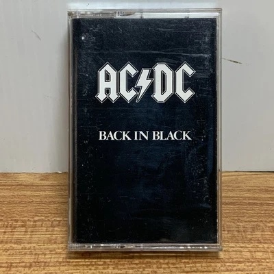 AC/DC: Back in Black Cassette, Aug-1994, Atco (USA)- TESTED - Image 1 of 3