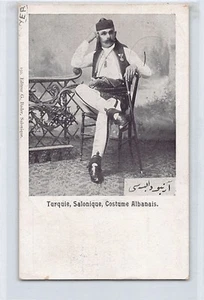 Albania - Albanian costume in Salonica - Publ. G. Bader 192 - Picture 1 of 2