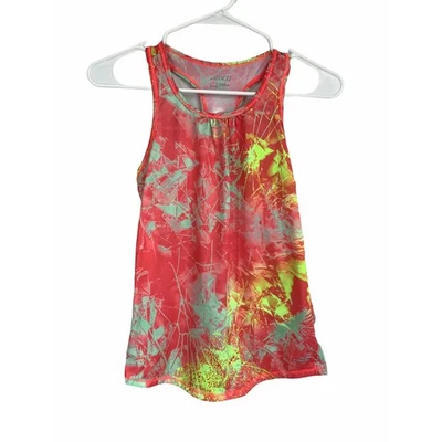 Camiseta sin mangas BCG multicolor espalda cruzada para niñas talla grande Foto 1 de 3