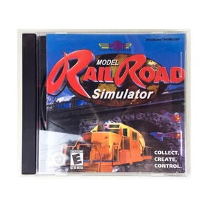 Global Star Computer Game Model Railroad Simulator NM - Picture 1 of 1