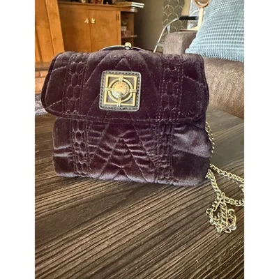 Catherine Malandrino Velvet Convertible Crossbody/Top Handle Bag - Image 1 of 4