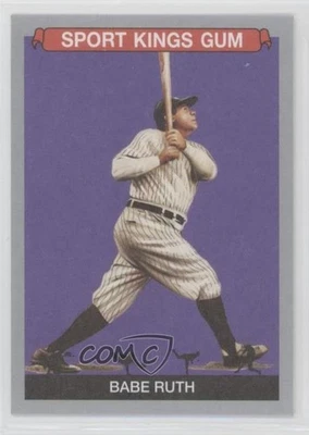 2023 Sportkings Volume 4 Retail Silver Babe Ruth (Purple Background) #144 HOF - Image 1 of 2