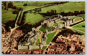 Postcard England Windsor Castle from the Air - Foto 1 di 2