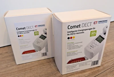Eurotronic 2x COMET DECT Heizkörperthermostat für Fritzbox Fritz Smart Home - Bild 1 von 3