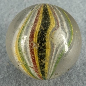 Marbles: SWIRL, Ribbon Core. 1-1/16". Good(+) (7.9). (B1095) - Picture 1 of 6