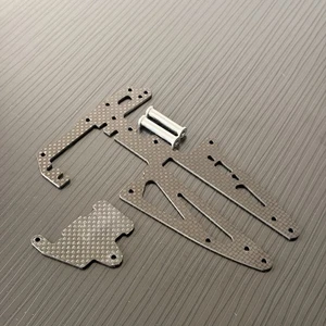 HPI A933 Nitro RS4 2 Racer Graphite Top Deck W/ Posts - Picture 1 of 1