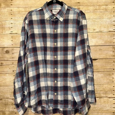 Camisa para hombre Ledbury calce clásico manga larga 100 % lino Foto 1 de 4