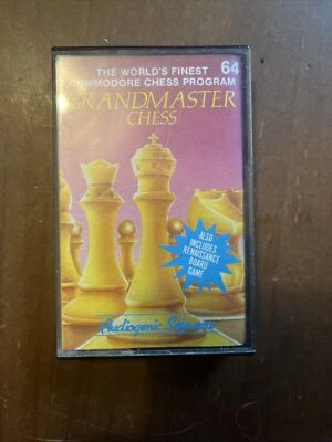 Grandmaster Chess Commodore 64 / 128 Cassette Game - Image 1 of 3