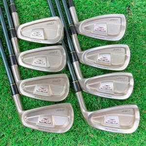 MIZUNO T-ZOID COMP Iron Set 3-9+Pw Graphite Shaft Flex-R 8pcs Golf Clubs Japan - Picture 1 of 13