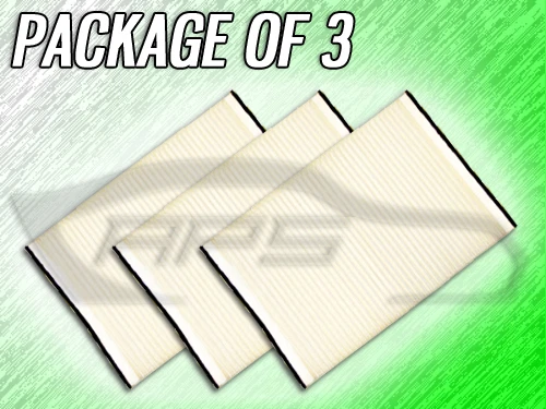 C25837 CABIN AIR FILTER FOR 2008 2009 SATURN ASTRA - PACKAGE OF THREE - Image 1 of 1