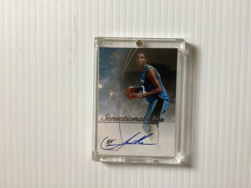 2005-06 SP Authentic - Sensational Sigs #SS-AB Andray Blatche (AU, RC) - Image 1 of 1