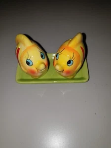 Katerina Ceramics Novelty Salt and Pepper Shakers - Fish - Picture 1 of 6