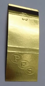 1960er Prudential Federal Savings Salt Lake City UT Salt Lake Co Streichholzschachtel Utah - Bild 1 von 1