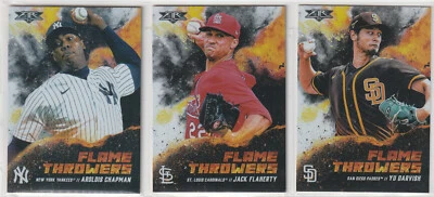 2021 TOPPS FIRE UPICK FIRED UP LIFTOFF FLAME THROWERS MIRRORS ROOKIE IGNITION - Image 1 of 4
