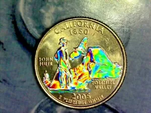 2005 D U.S. LIBERTY STATE QUARTER COMMEMORATING the 300th ANNIVERSARY/CA. KM#370 - Picture 1 of 3