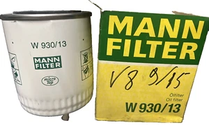 Jaguar Spin-on Oil Filter EBC 9658 MANN W930/13 - Picture 1 of 4