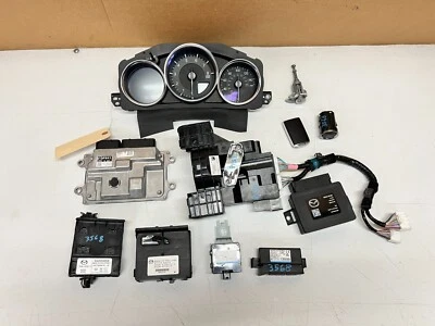 MAZDA MX-5 MIATA 2022 LLAVE DE ENCENDIDO MANUAL ECU BCM MÓDULO VELOCÍMETRO CONJUNTO LOTE 3568 Foto 1 de 4
