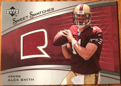 2005 Sweet Spot Rookie Sweet Swatches Alex Smith SR-AS San Francisco 49ers - Image 1 of 2
