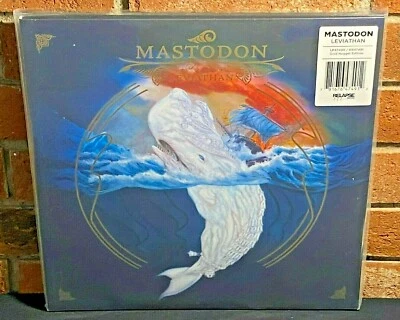 MASTODON - Leviathan, Limited GOLD NUGGET COLOR VINYL LP Gatefold + Insert New! - Image 1 of 4