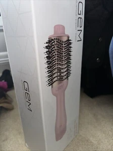 GEM Pink Hot Air Blowout Brush Dry Style & Add Volume with 3" Ceramic Barrel - Picture 1 of 2
