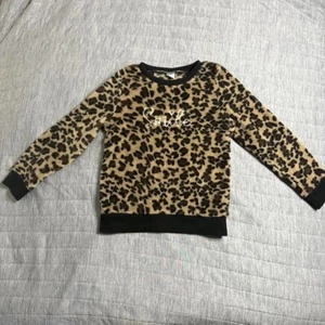 SHEIN Girls Leopord and black Sweater Long Sleeve Size 6Y - Picture 1 of 7